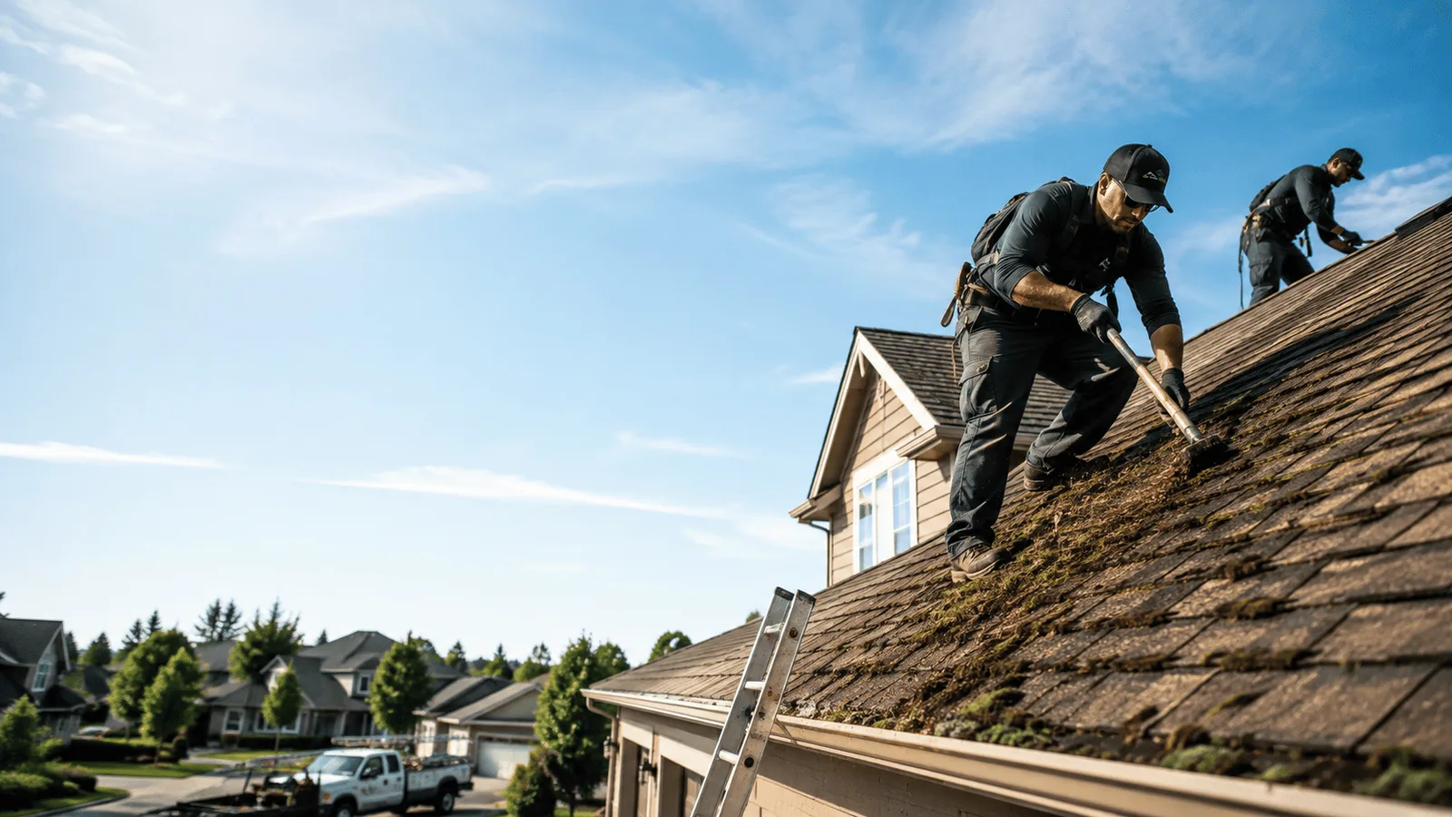 Roof Moss Removal in Hooper, CO near me